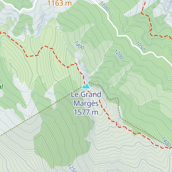 Map of Le Grand Margès