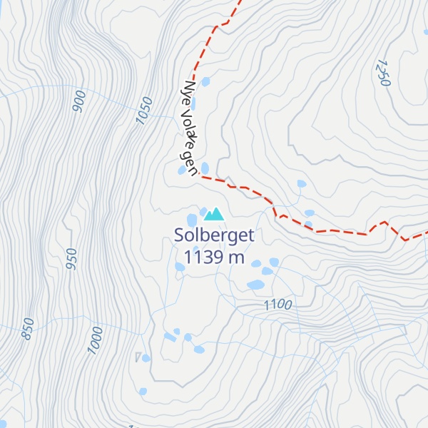 Map of Solberget