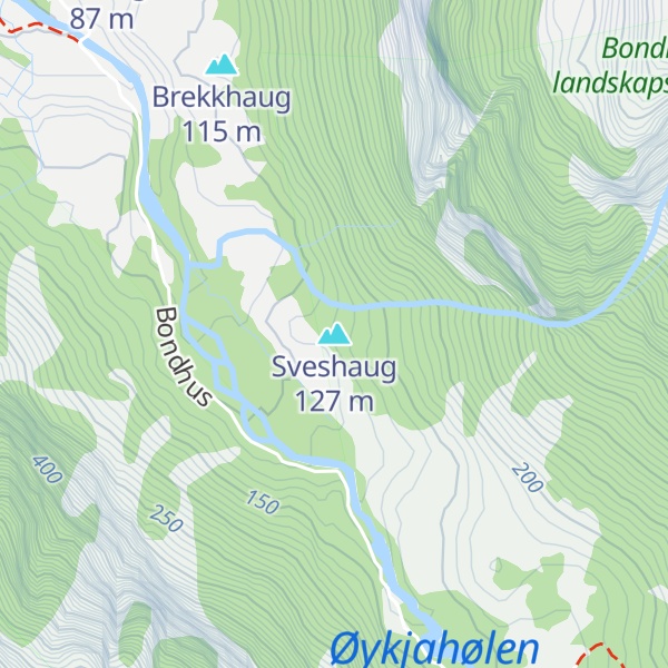 Map of Sveshaug