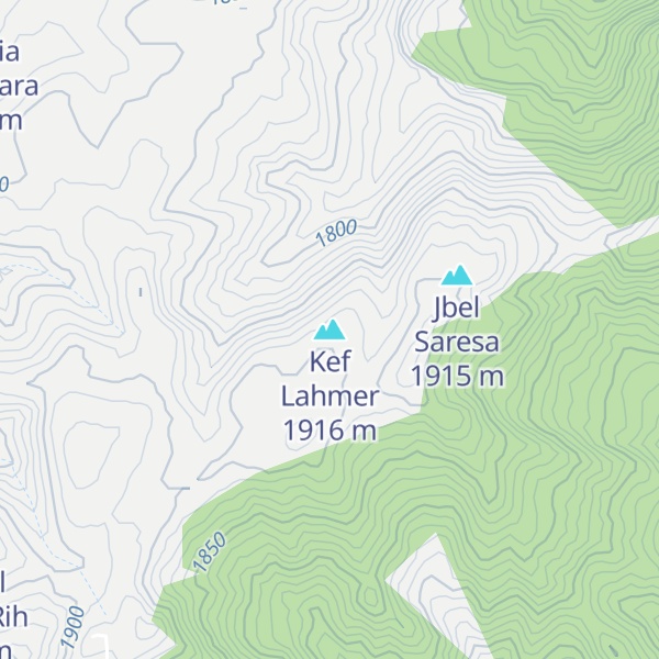 Map of Kef Lahmer