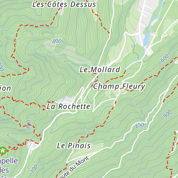 Map of Centrale hydroelectrique du Bacheux