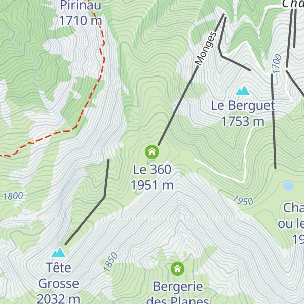 Map of Le 360