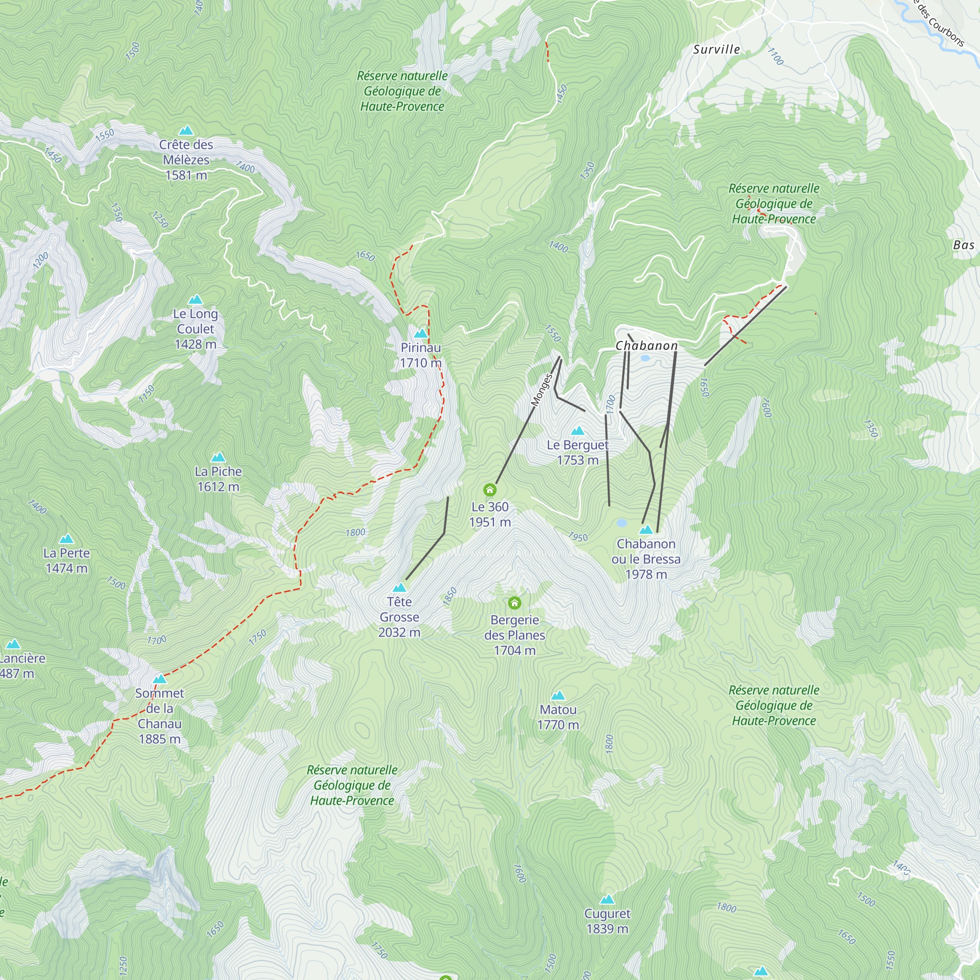 Le 360 map