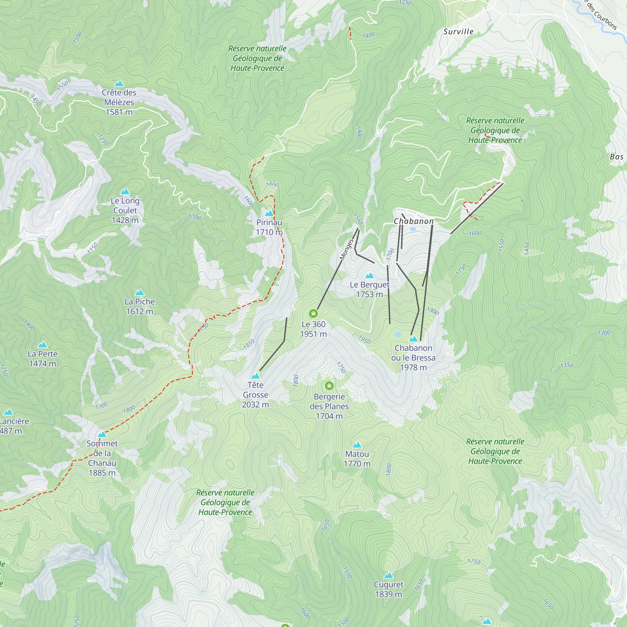 Le 360 map