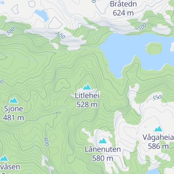 Map of Litlehei