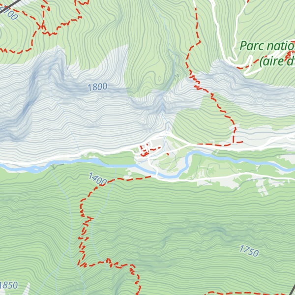 Map of Gîte Le Camp de Base