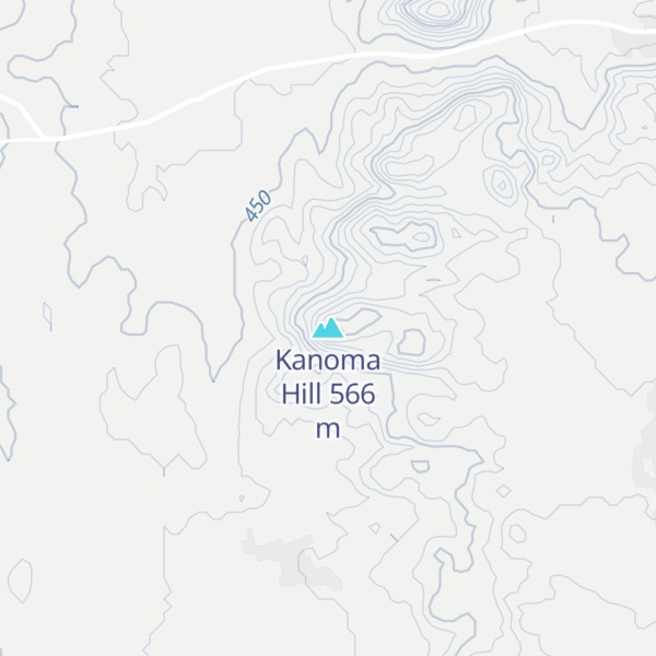 Map of Kanoma Hill