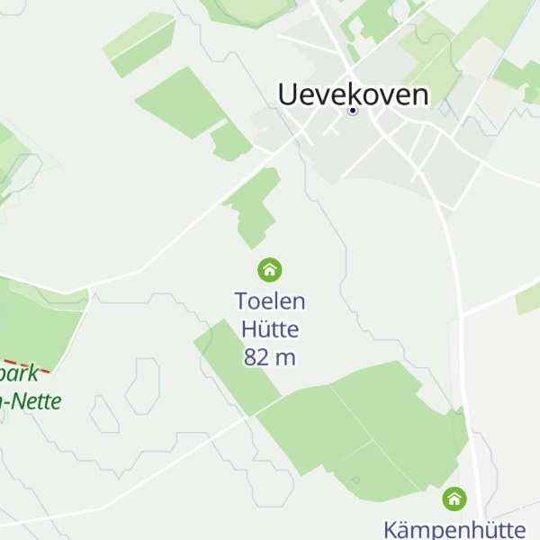 Map of Toelen Hütte