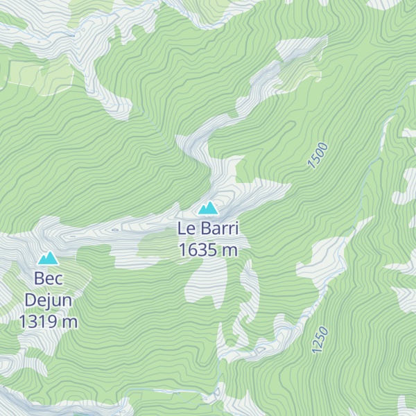 Map of Le Barri
