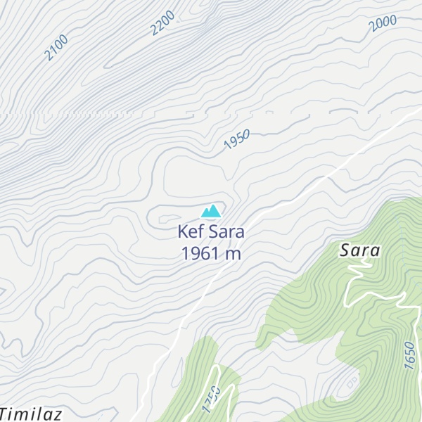 Map of Kef Sara