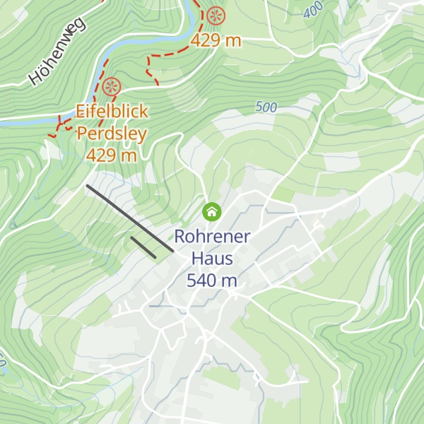 Map of Rohrener Haus