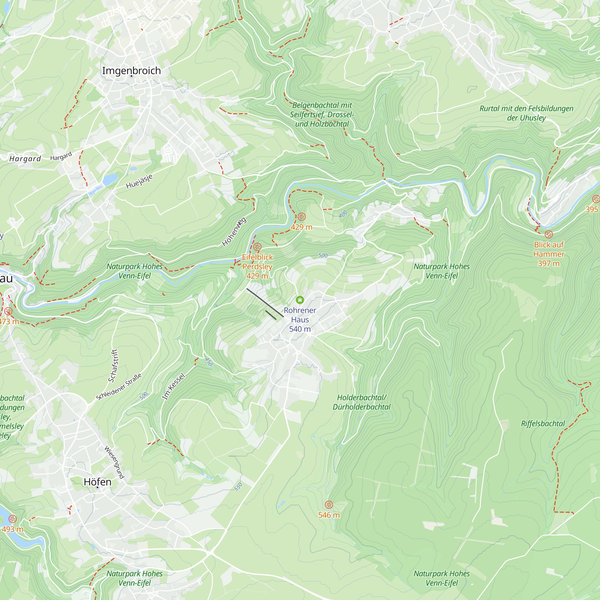 Rohrener Haus map