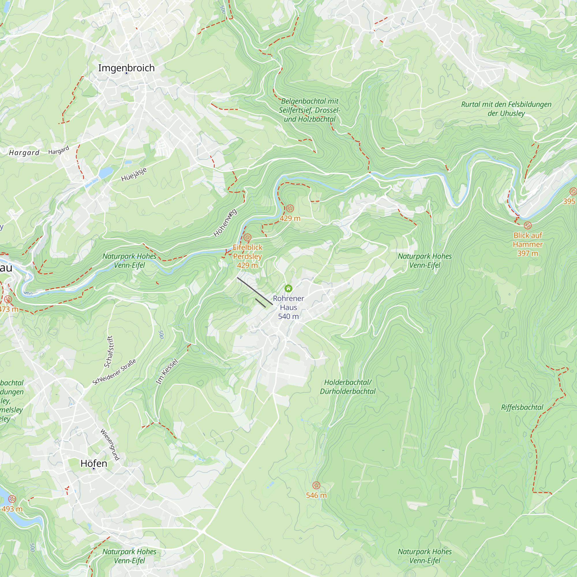 Rohrener Haus map