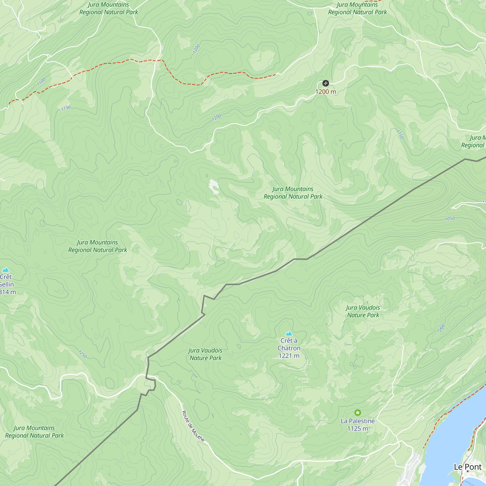 La Gentille Vieille map