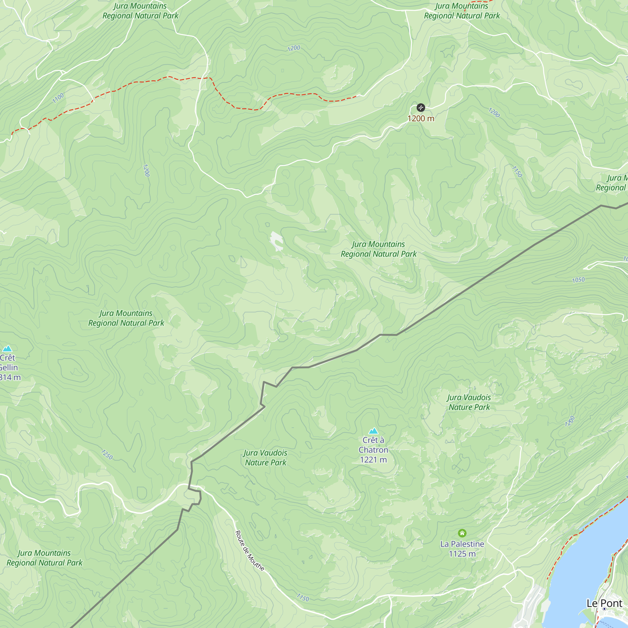 La Gentille Vieille map