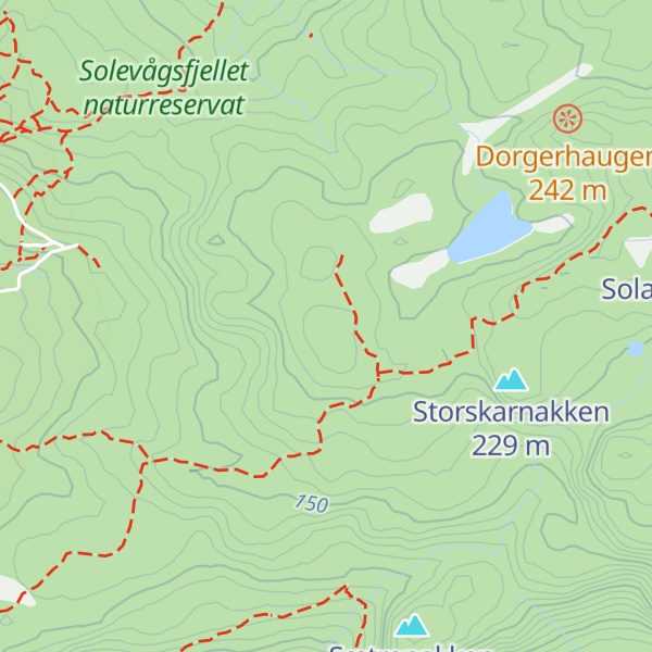 Map of Barlindnakkane
