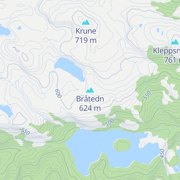 Map of Bråtedn