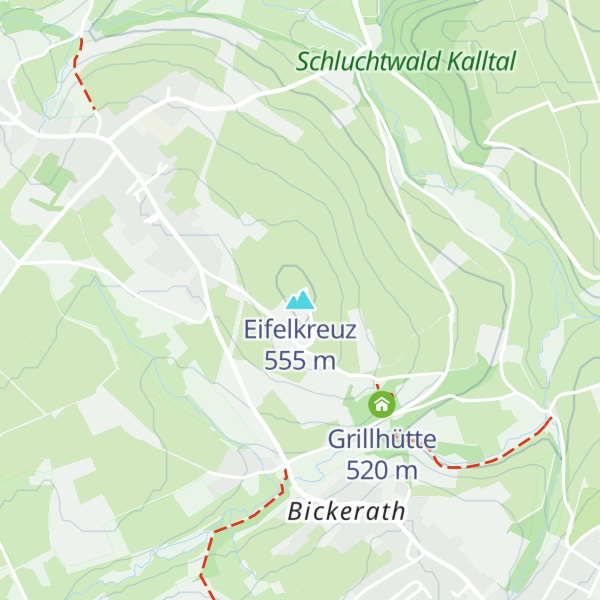 Map of Eifelkreuz