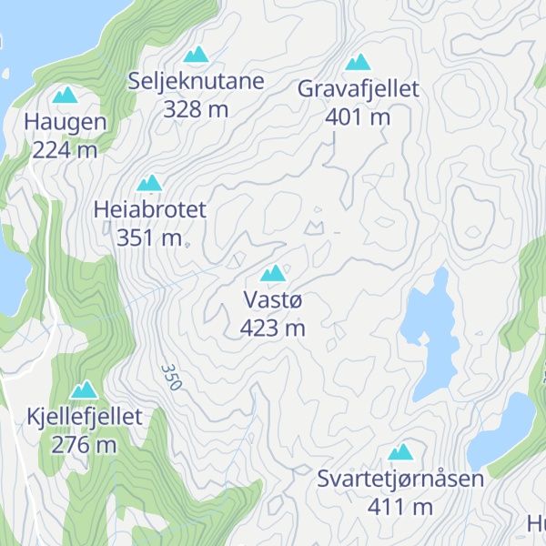 Map of Vastø