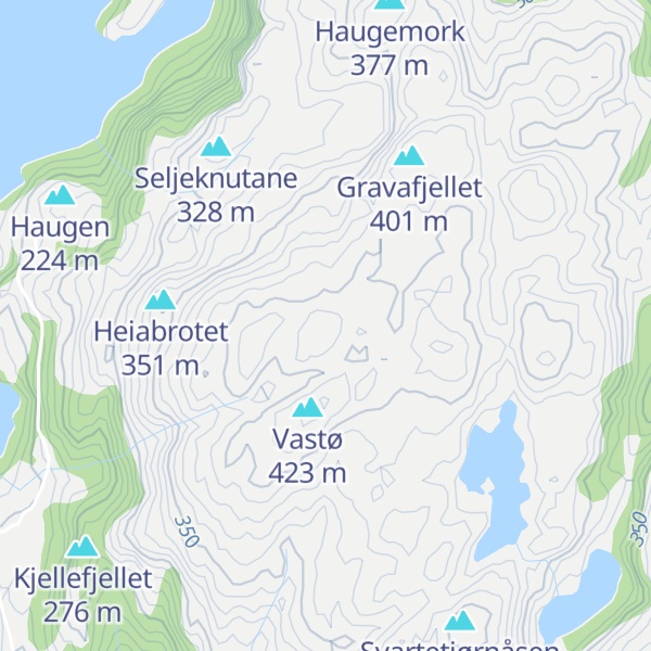 Map of Torvberget