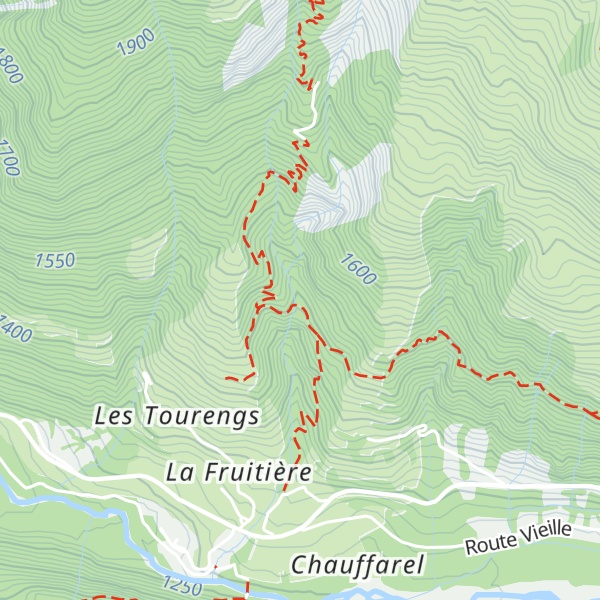 Map of Cabane de Merdarel