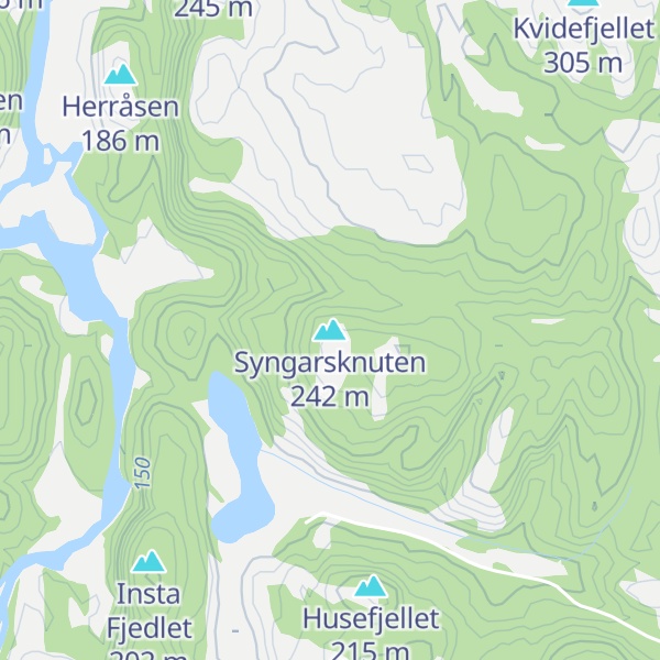 Map of Syngarsknuten