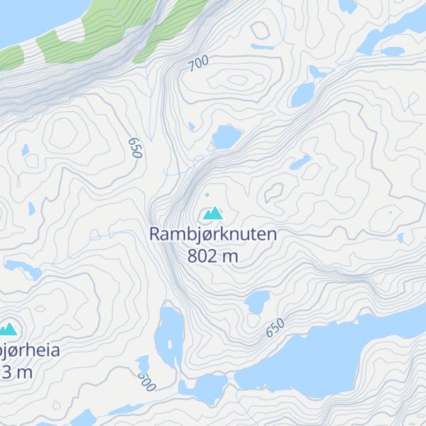 Map of Rambjørknuten