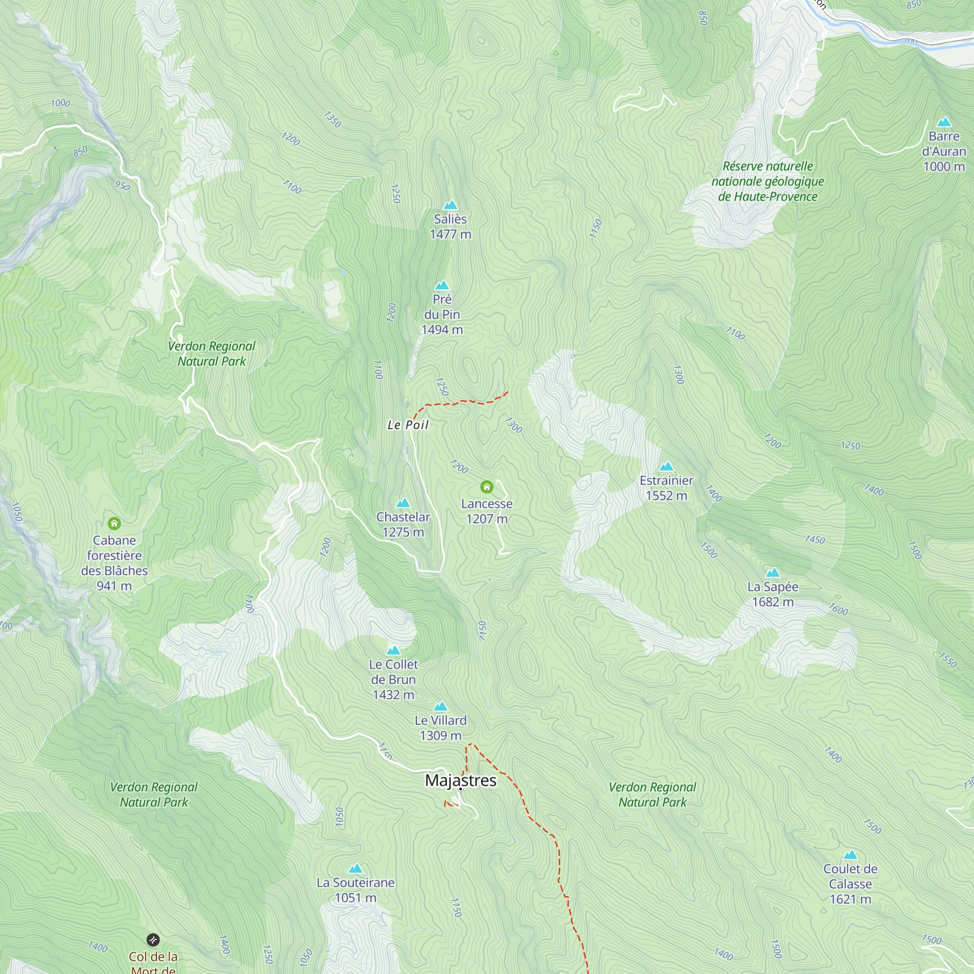 Lancesse map