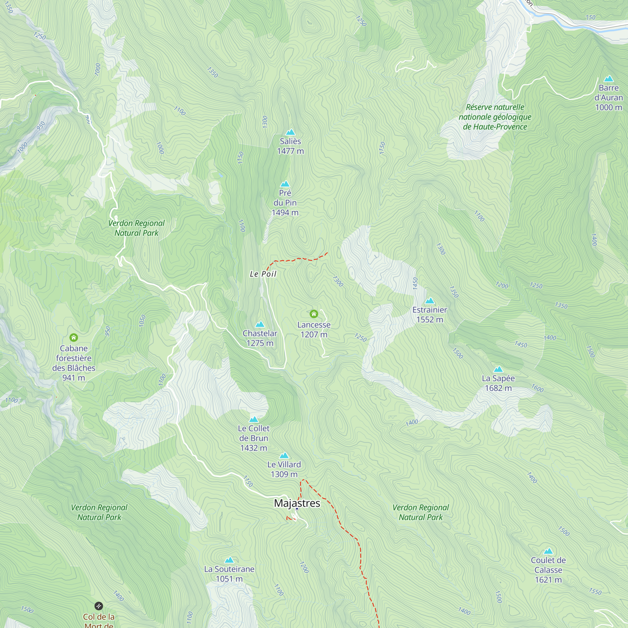 Lancesse map