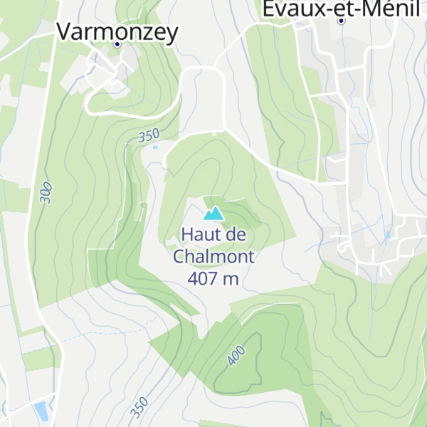 Map of Haut de Chalmont