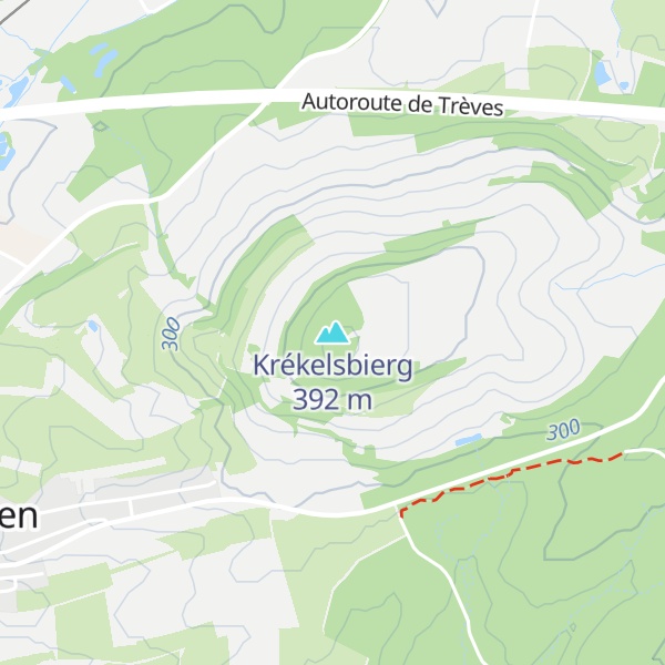 Map of Krékelsbierg