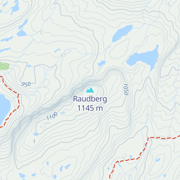 Map of Raudberg