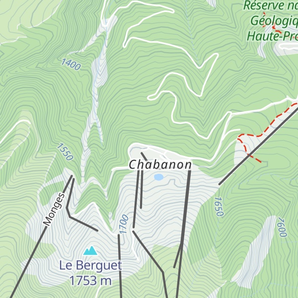 Map of le XVII