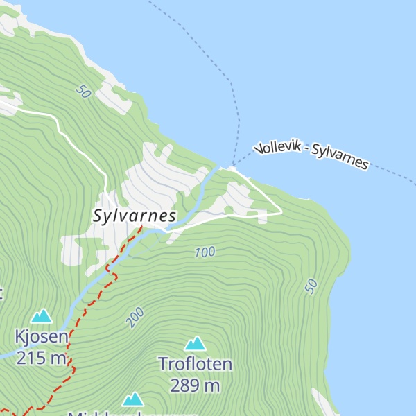 Map of Sylvarnes