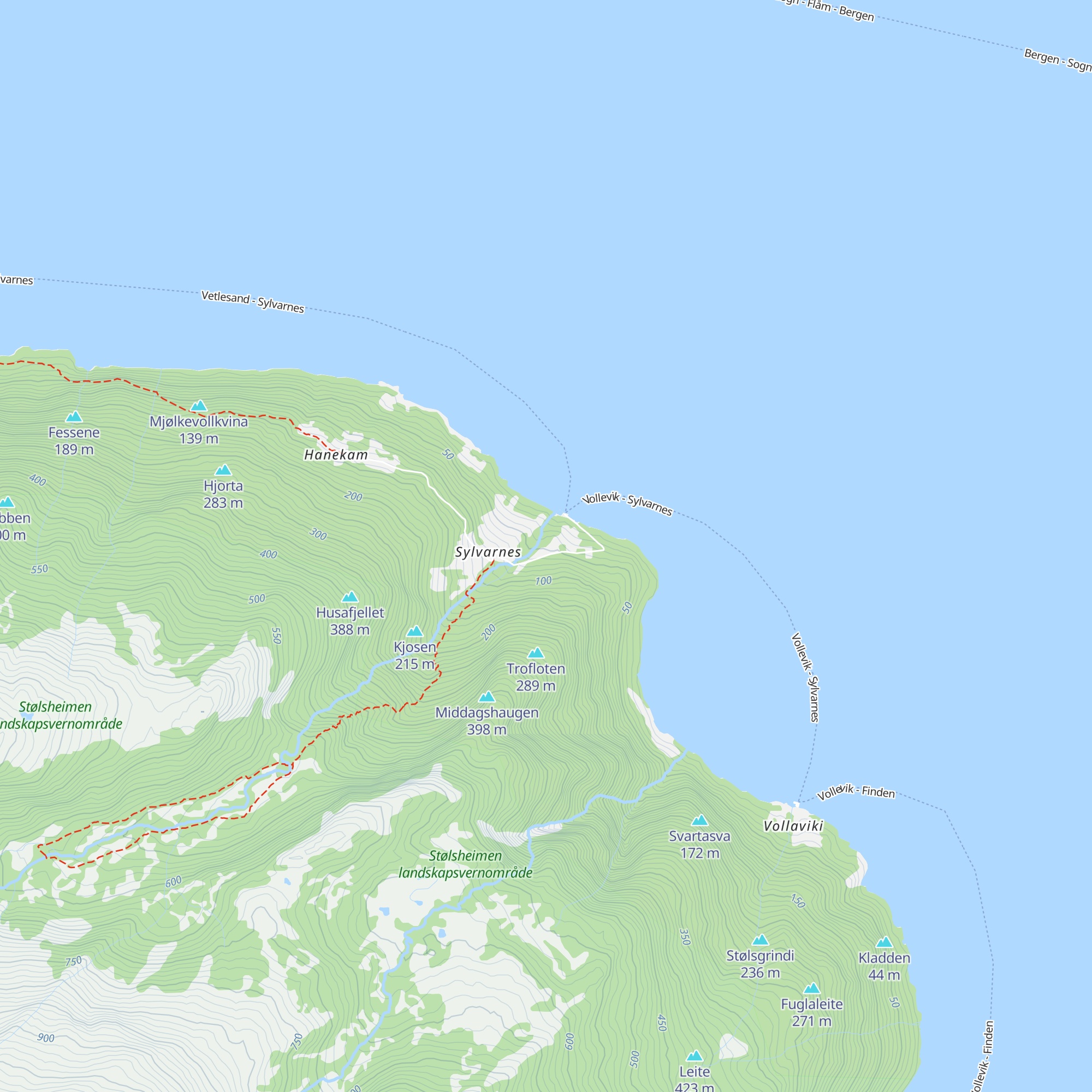 Sylvarnes map