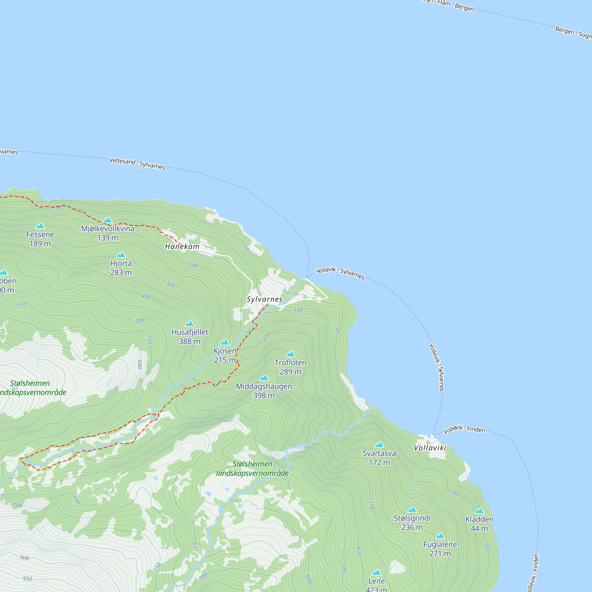 Sylvarnes map
