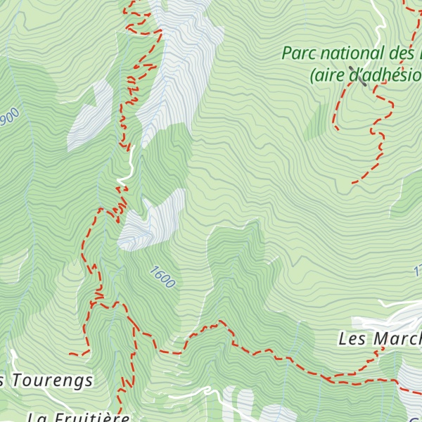 Map of La Chabanne