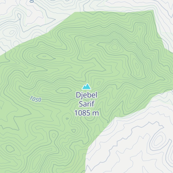 Map of Djebel Sarif