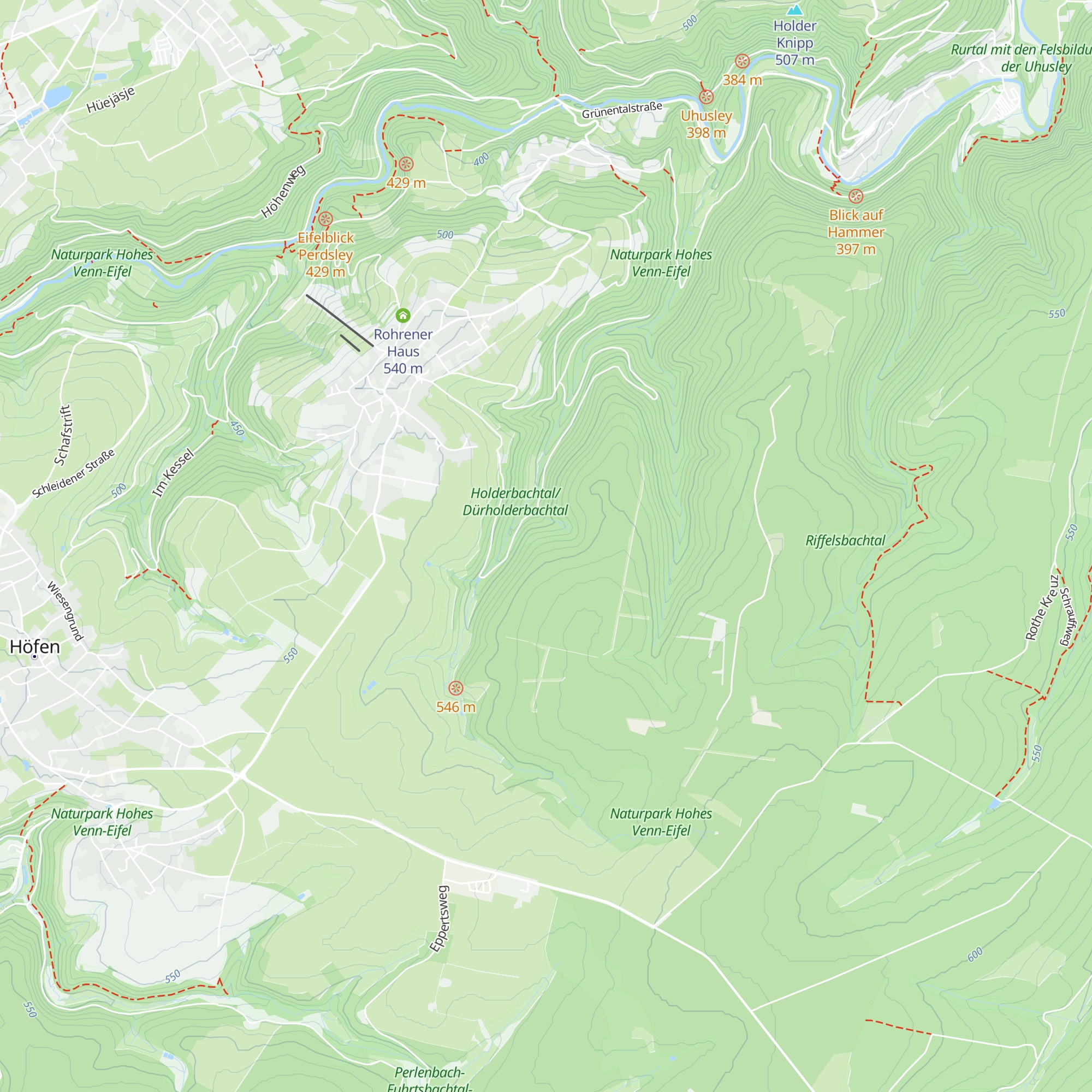 Florian-Hütte map