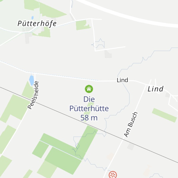 Map of Die Pütterhütte