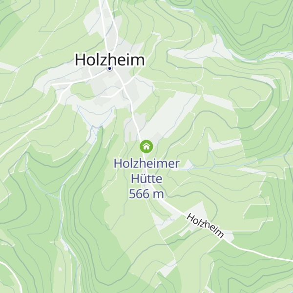 Map of Holzheimer Hütte