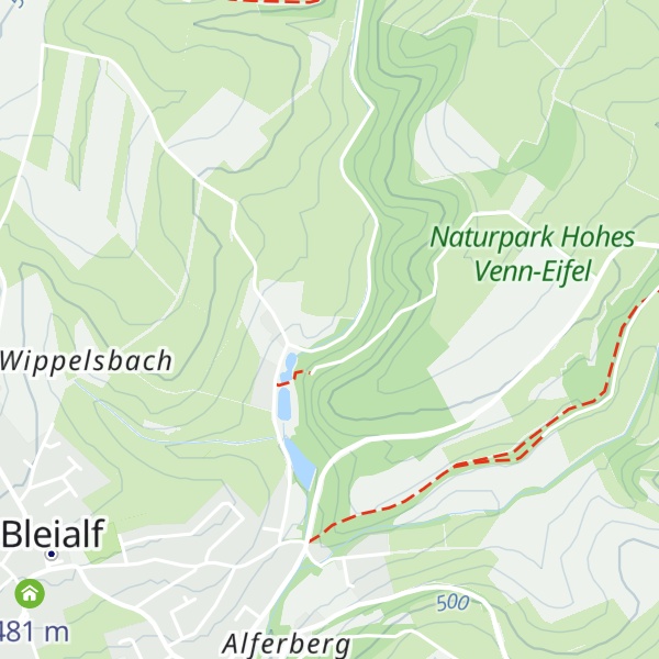 Map of Grillhütte Bleialf