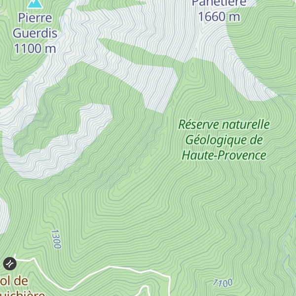 Map of La Colle