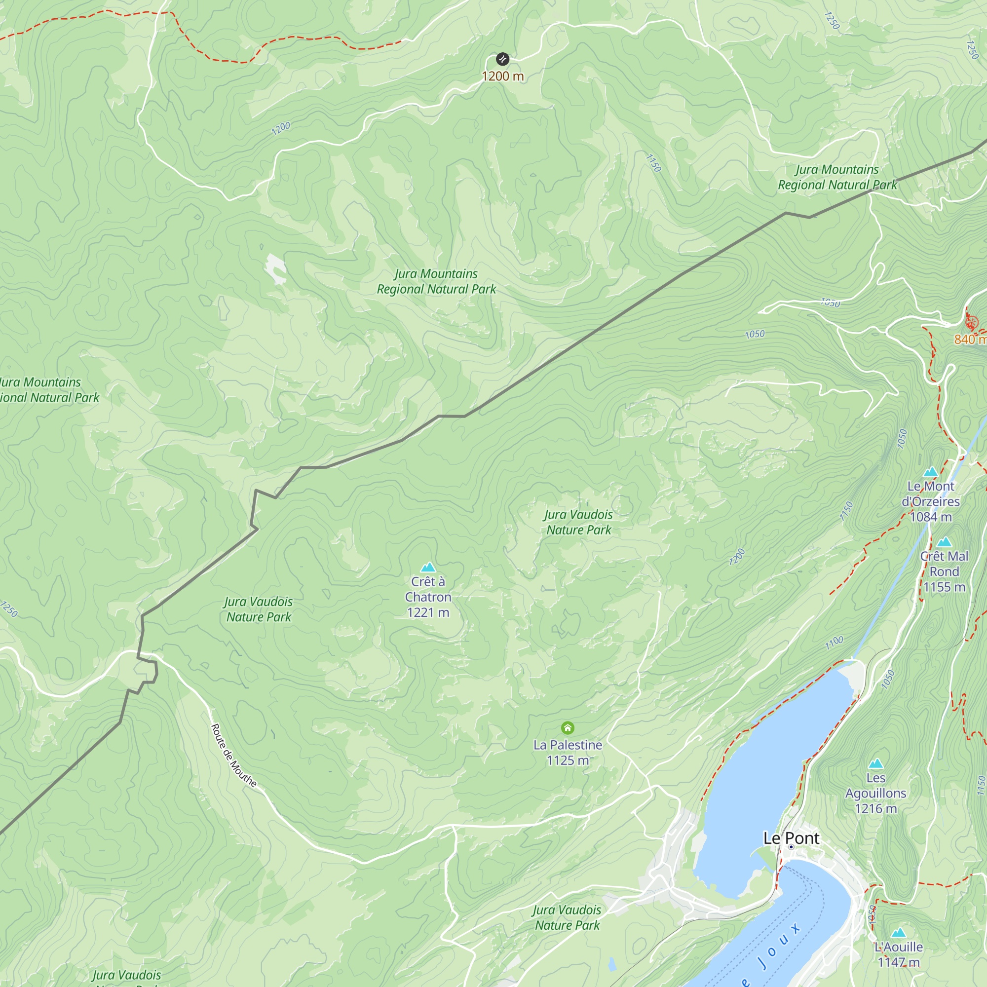 La Five à Mayor map