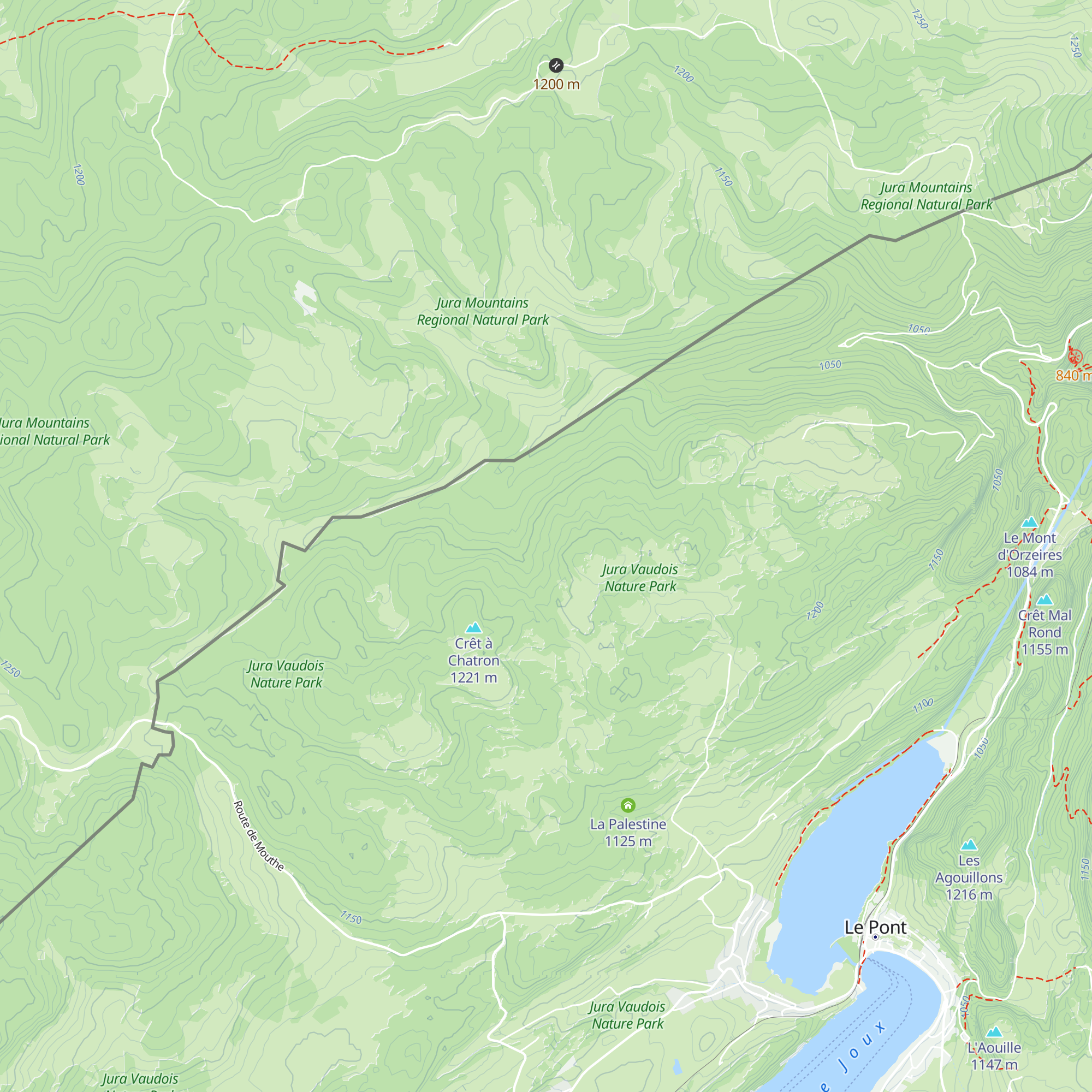 La Five à Mayor map