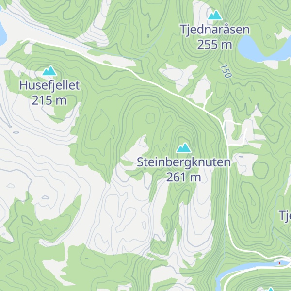 Map of Eikåsen