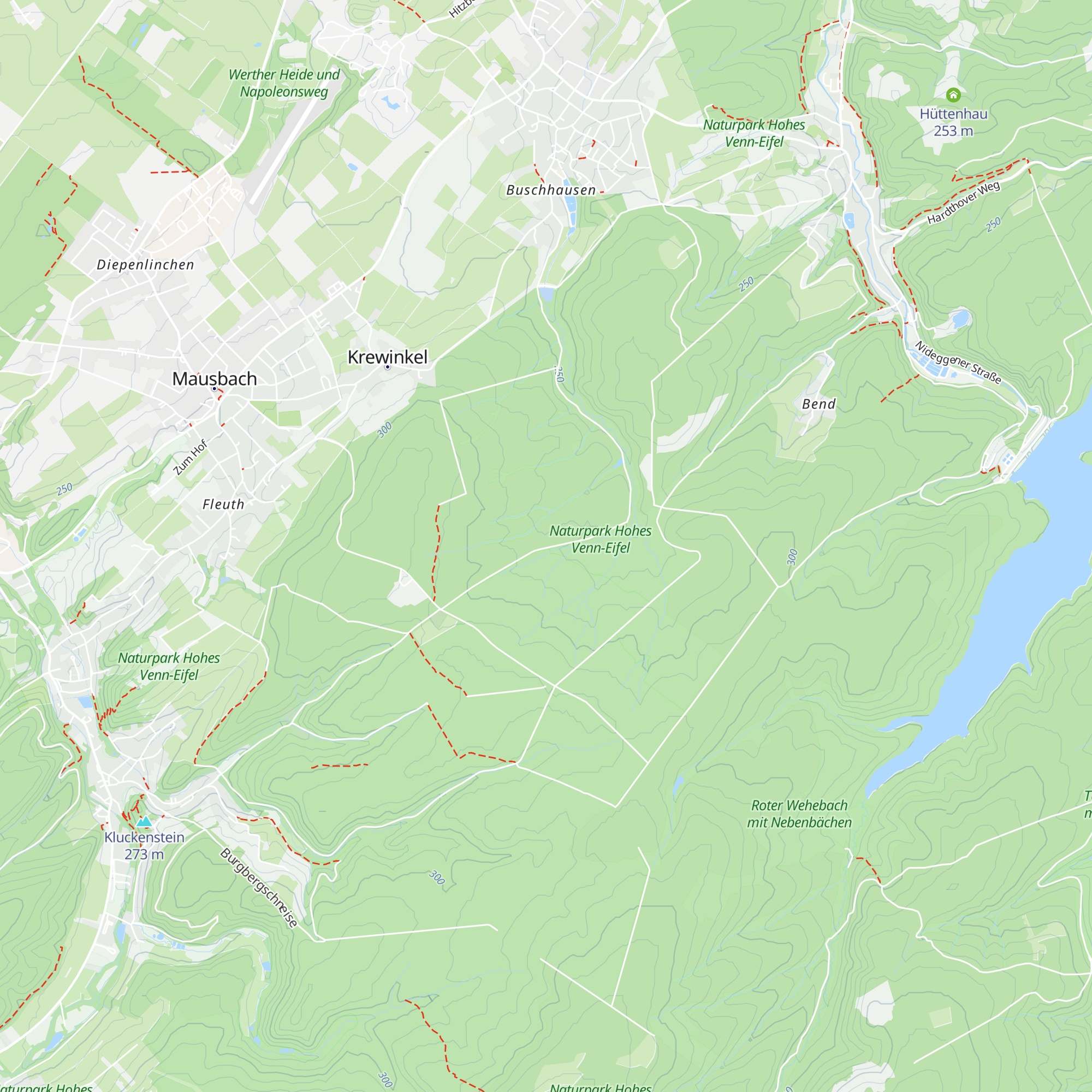 Hubertushütte map