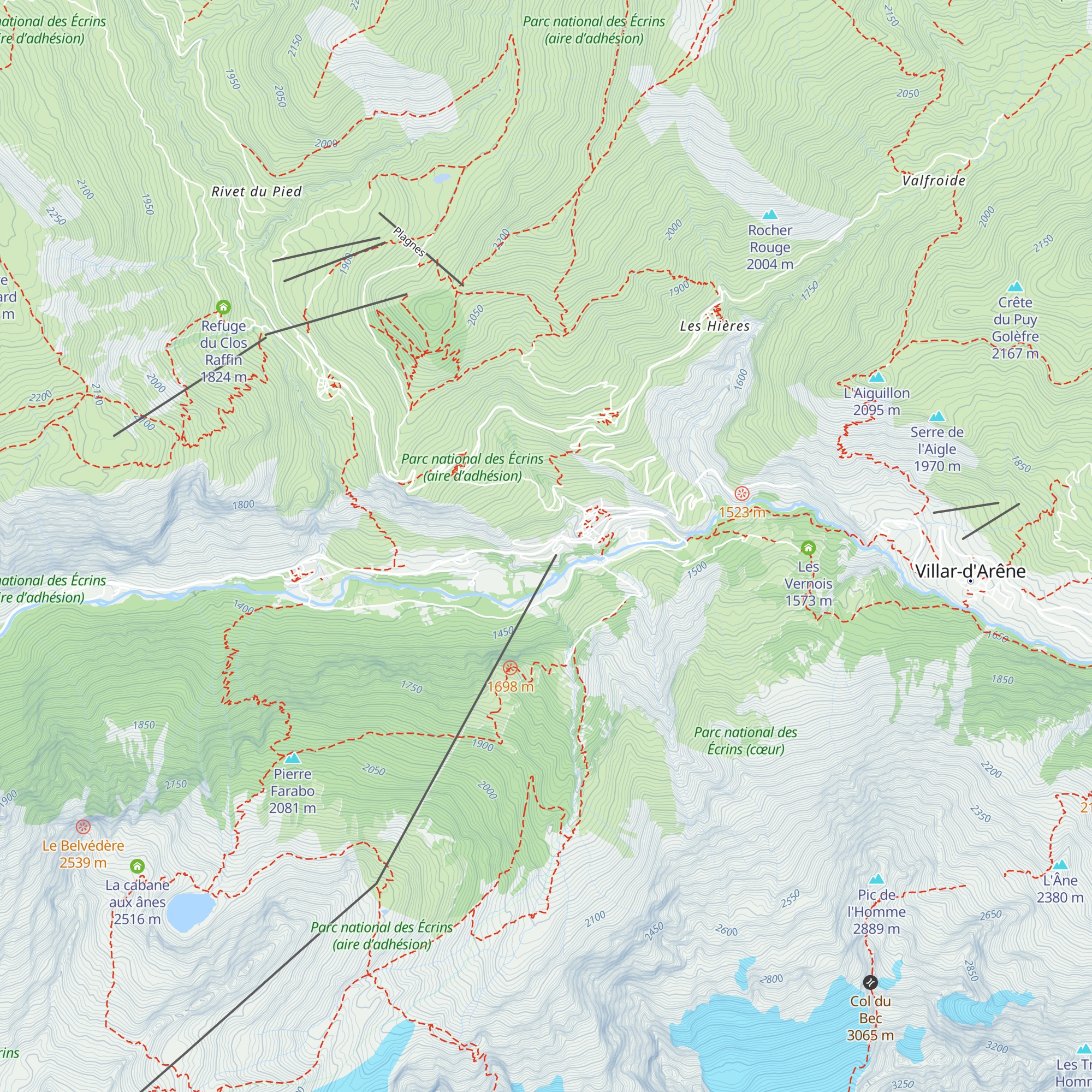 Lou Ratel map