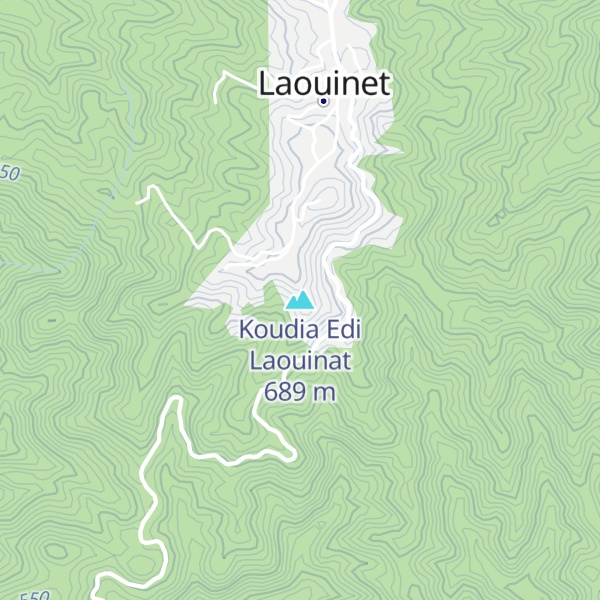 Map of Koudia Edi Laouinat