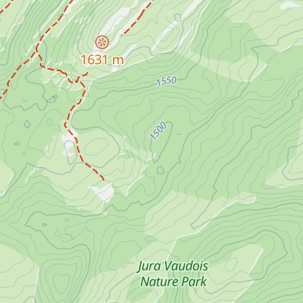 Map of Cabane du Creux d'Enfer